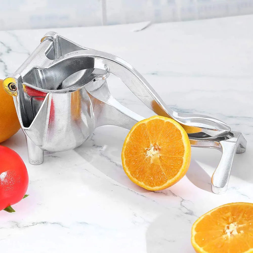 Hand Press Juicer Aluminum β Effortless Juicing, Maximum Freshness