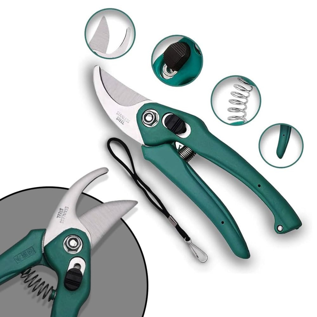 Heavy-Duty Garden Pruning Shears | Precision Plant Cutter for Effortless Gardening