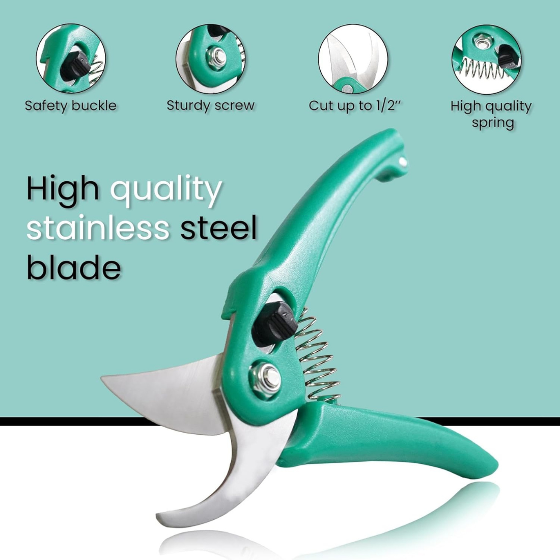 Heavy-Duty Garden Pruning Shears | Precision Plant Cutter for Effortless Gardening