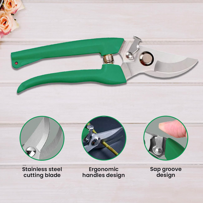 Heavy-Duty Garden Pruning Shears | Precision Plant Cutter for Effortless Gardening